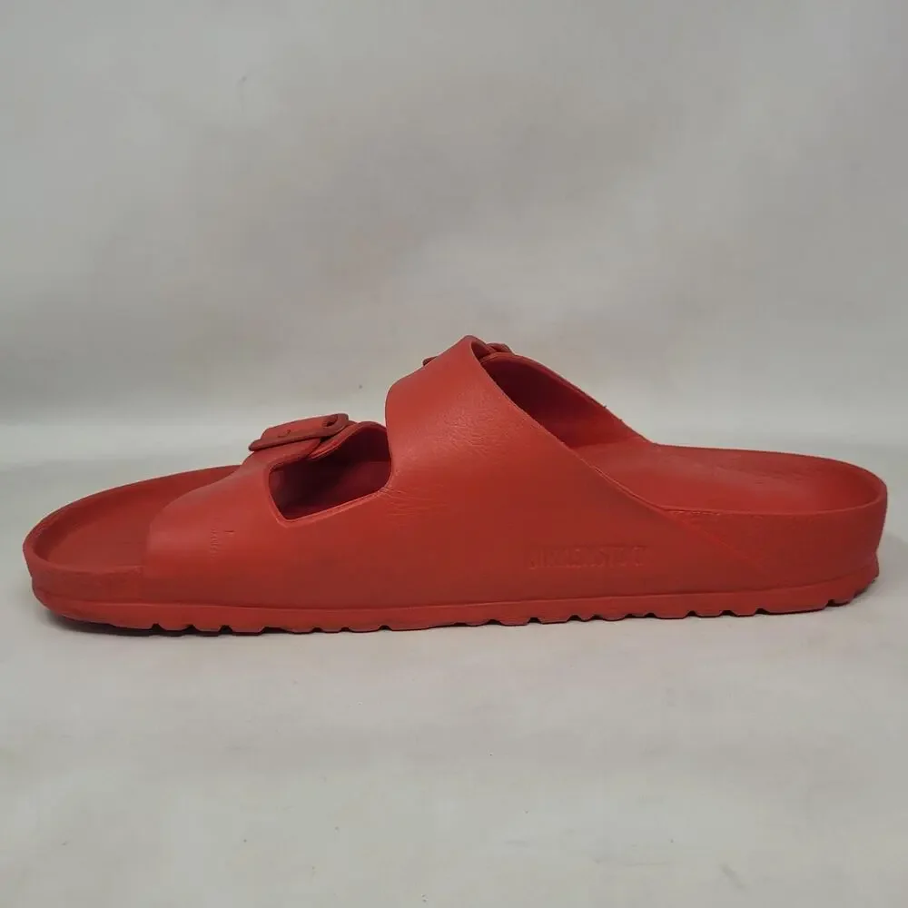 Birkenstock Arizona Sandals Mens EU46 US13 Red EVA Slides Slip On Comfort Beach
